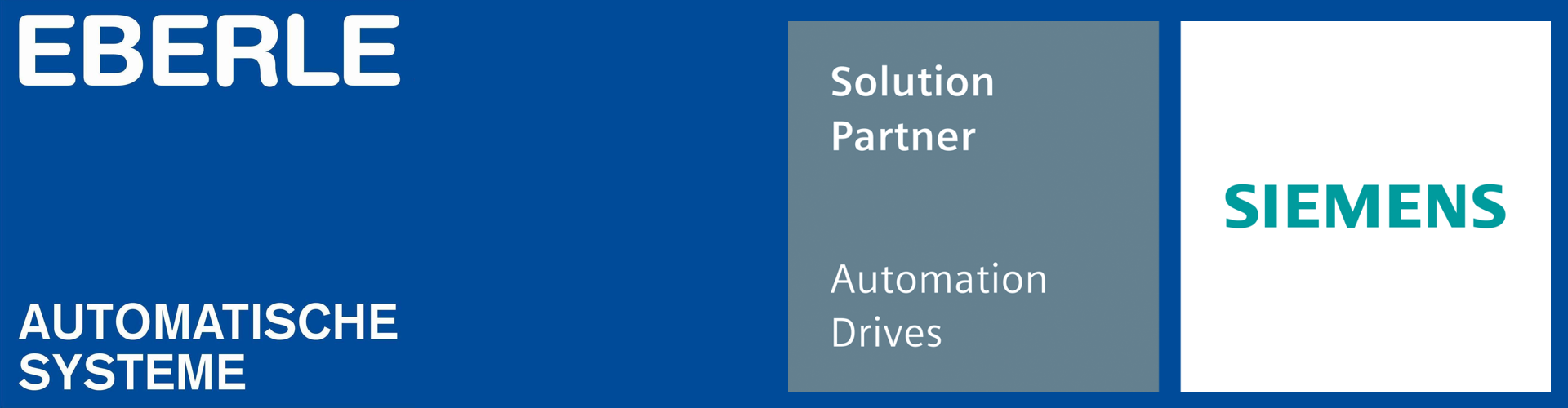 Siemens Solution Partner Eberle Automatische Systeme